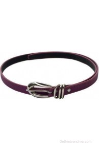 SkyWays Women Evening/Party, Casual Pink Artificial Leather Belt(PNK-01)